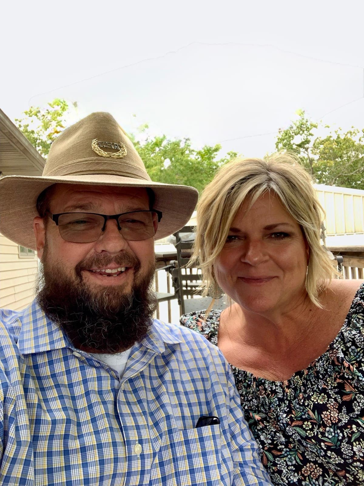 Jeff and Patty, the husband-and-wife owners of Hauling Eats